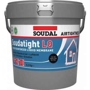 SOUDAL Soudatight folyékony membrán LQ (belső oldal) fekete 4,5kg/vödör