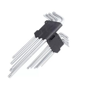 FINDER Imbuszkulcs készlet 9 részes TORX T10-50 193121