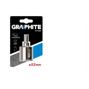 GRAPHITE Gyémántfúró 32mm beton