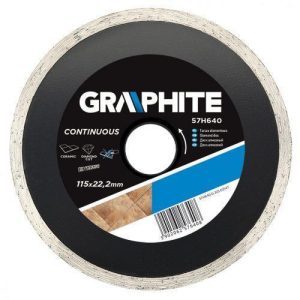 GRAPHITE Gyémánt Vágótárcsa 115 Sima 2,1mm