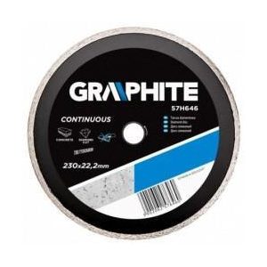 GRAPHITE Gyémánt Vágótárcsa 230 Sima 2,7mm