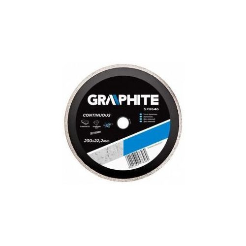 GRAPHITE Gyémánt Vágótárcsa 230 Sima 2,7mm