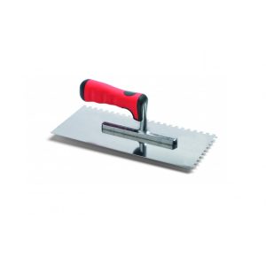 54403 Schuller Stan Karo C5 rozsdamentes fogazott glettelő 10mm fogazás 13x28cm (54412)