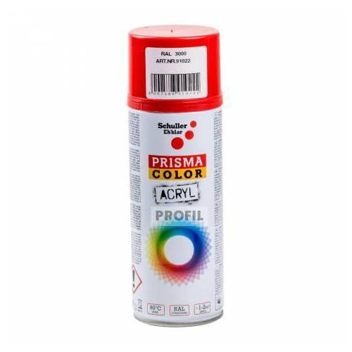 91022 Schuller Prisma Color 400ml RAL 3000 tűzpiros