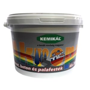 KEMIKÁL Akropol 2kg/1,6 l lábazat és palafesték, fekete