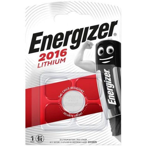 Energizer Gombelem lítium CR2016 (1db/csomag)