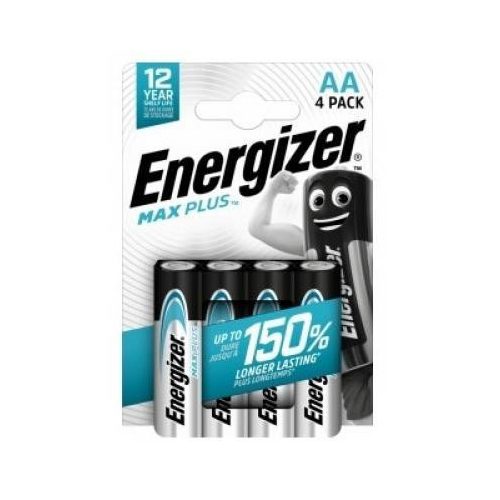 Energizer Max Plus alkáli ceruza elem AA (4db/csomag)