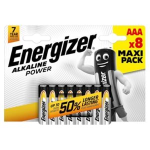 Energizer Power alkáli mikro elem AAA (8db/csomag)