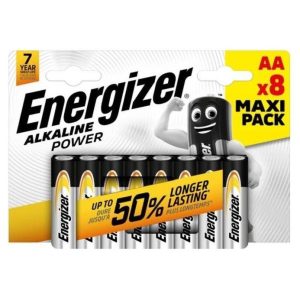 Energizer Power alkáli mikro elem AA (8db/csomag)