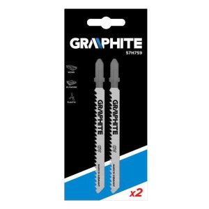 GRAPHITE 57H760 Dekopírfűrészlap Univerzális 75x100 2db/csomag