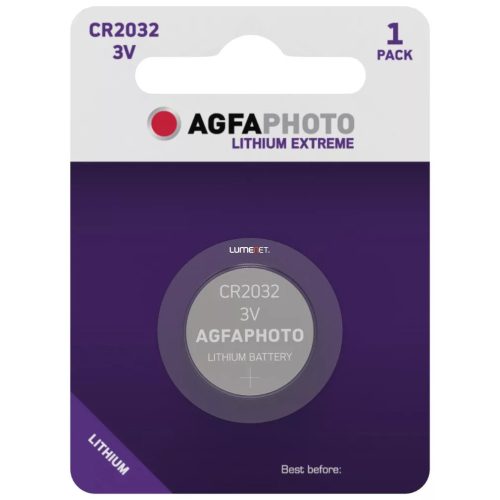 AgfaPhoto Lithium Gombelem CR2032 B1