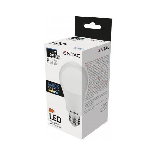 Entac LED Globe izzó E27 10W CW 6400K