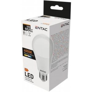 Entac LED Globe izzó E27 10W NW 4000K