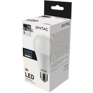 Entac LED Globe izzó E27 12W CW 6400K