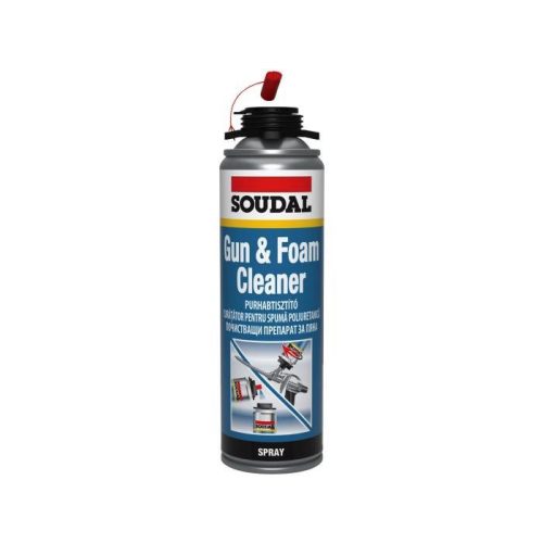 SOUDAL Gun and Foam Cleaner purhabtisztító 500 ml