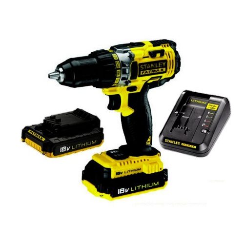 STANLEY FatMax 18V 2.0Ah Li-ION 2db+töltő