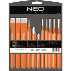 NEO TOOLS Vágó, kiütő, pontozó készlet 33-062 12R